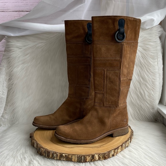 Timberland patchwork leather boots - Picture 5 of 13